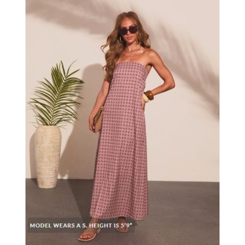 VICI Bahama Bliss Abstract Print Maxi Dress